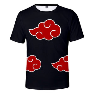 Naruto Cosplay T Shirt for Men Women Kid Tshirt Anime T-shirt Costume Clothes Clothing Female Akatsuki Uzumaki Kakashi Itachi