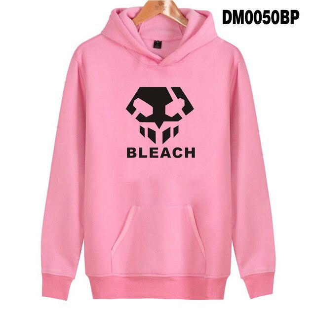 BLEACH hoodie sweatshirts for men/women long sleeve autumn winter warm pullovers high quality cotton youth Streetwear clothes