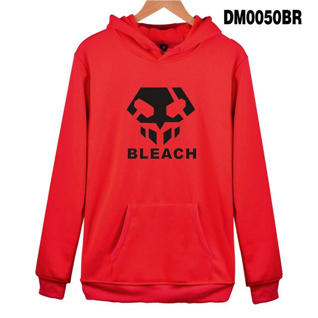 BLEACH hoodie sweatshirts for men/women long sleeve autumn winter warm pullovers high quality cotton youth Streetwear clothes