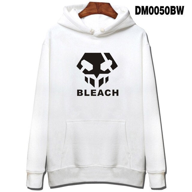 BLEACH hoodie sweatshirts for men/women long sleeve autumn winter warm pullovers high quality cotton youth Streetwear clothes