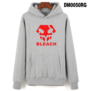 BLEACH hoodie sweatshirts for men/women long sleeve autumn winter warm pullovers high quality cotton youth Streetwear clothes