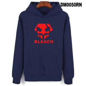 BLEACH hoodie sweatshirts for men/women long sleeve autumn winter warm pullovers high quality cotton youth Streetwear clothes