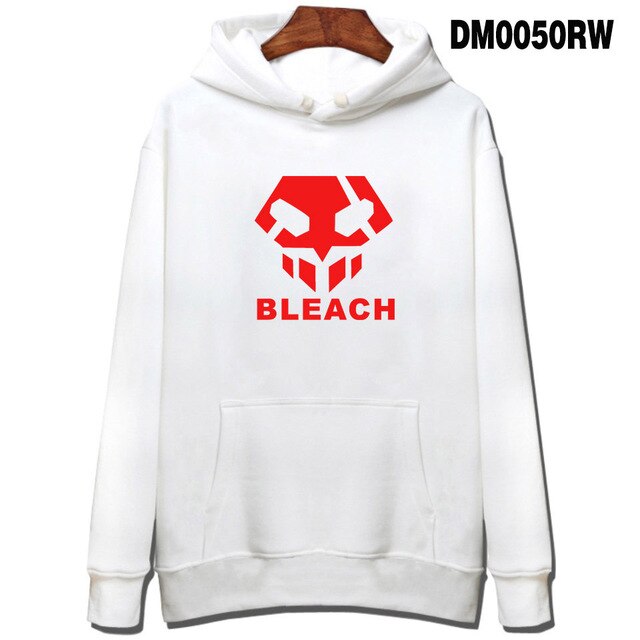 BLEACH hoodie sweatshirts for men/women long sleeve autumn winter warm pullovers high quality cotton youth Streetwear clothes