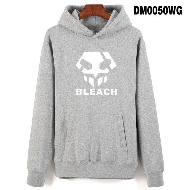 BLEACH hoodie sweatshirts for men/women long sleeve autumn winter warm pullovers high quality cotton youth Streetwear clothes