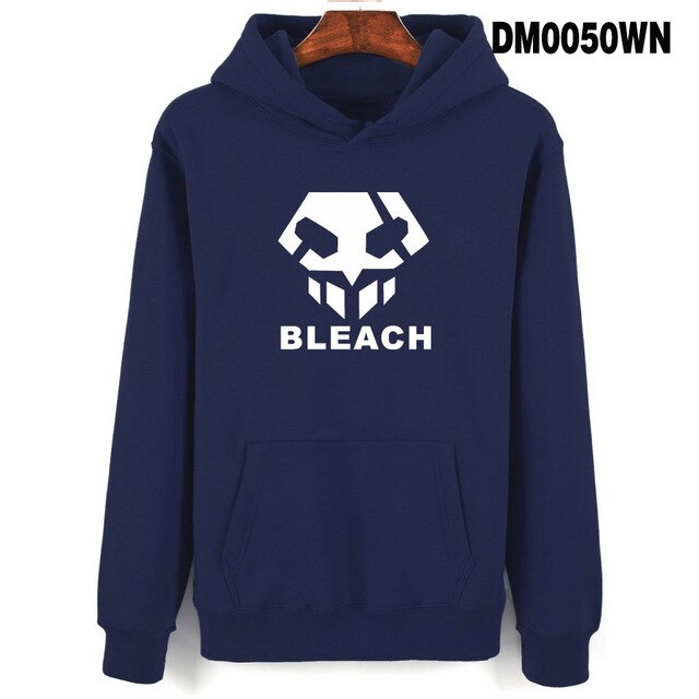 BLEACH hoodie sweatshirts for men/women long sleeve autumn winter warm pullovers high quality cotton youth Streetwear clothes