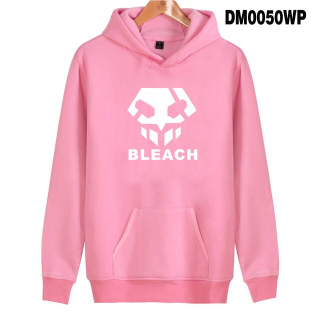 BLEACH hoodie sweatshirts for men/women long sleeve autumn winter warm pullovers high quality cotton youth Streetwear clothes