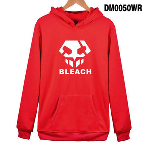 BLEACH hoodie sweatshirts for men/women long sleeve autumn winter warm pullovers high quality cotton youth Streetwear clothes