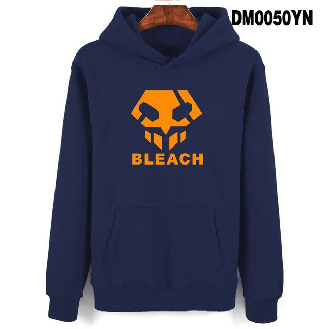 BLEACH hoodie sweatshirts for men/women long sleeve autumn winter warm pullovers high quality cotton youth Streetwear clothes