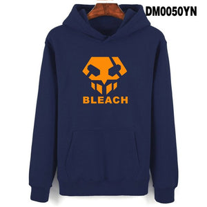 BLEACH hoodie sweatshirts for men/women long sleeve autumn winter warm pullovers high quality cotton youth Streetwear clothes