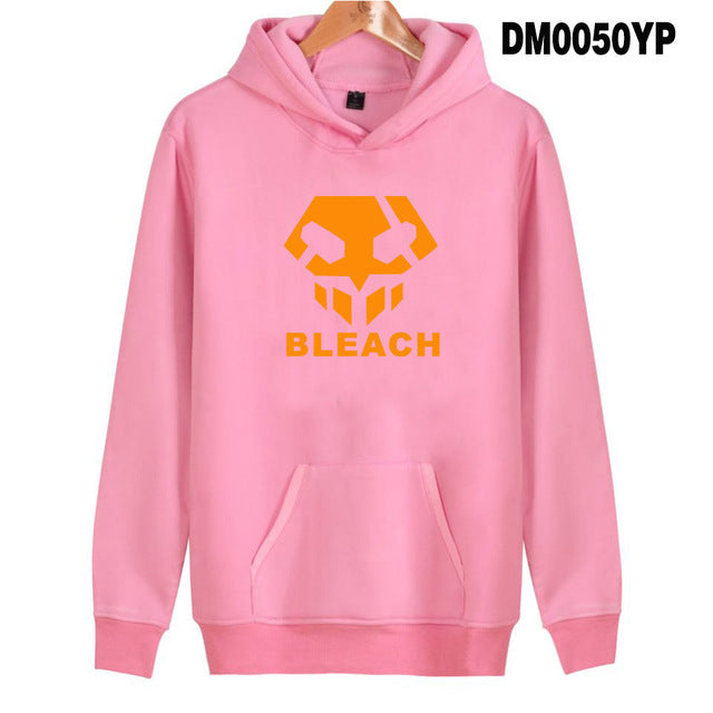 BLEACH hoodie sweatshirts for men/women long sleeve autumn winter warm pullovers high quality cotton youth Streetwear clothes