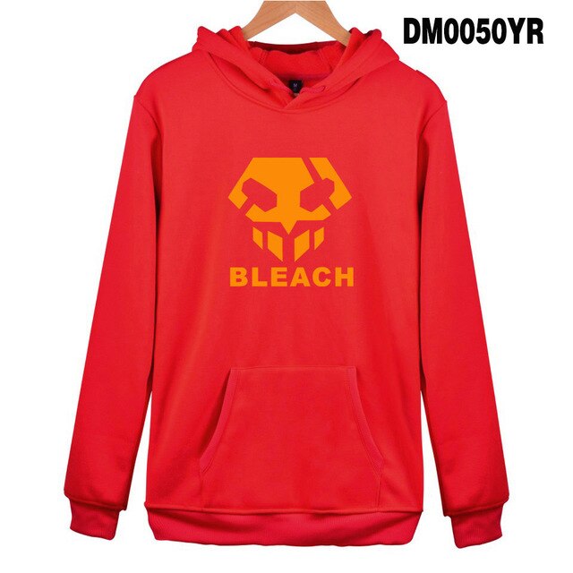 BLEACH hoodie sweatshirts for men/women long sleeve autumn winter warm pullovers high quality cotton youth Streetwear clothes