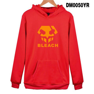 BLEACH hoodie sweatshirts for men/women long sleeve autumn winter warm pullovers high quality cotton youth Streetwear clothes