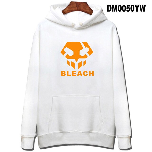BLEACH hoodie sweatshirts for men/women long sleeve autumn winter warm pullovers high quality cotton youth Streetwear clothes