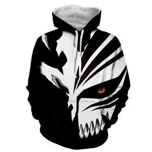 YINUODAIL Anime Bleach Hoodie Men and Women Zip Up Hoodies Sweatshirt Cosplay Costumes Harajuku Streetwear Top Men Clothes 2018