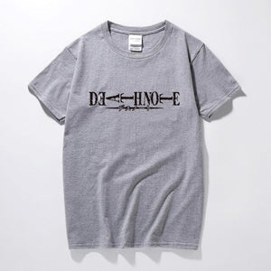 Death Note Logo Unisex T-shirt Summer Top Casual Short Sleeve T shirt Camisetas Hombre Fashion clothes