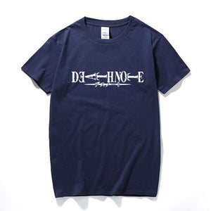 Death Note Logo Unisex T-shirt Summer Top Casual Short Sleeve T shirt Camisetas Hombre Fashion clothes