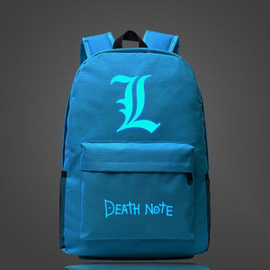 DEATH NOTE Comics Printing Men Women Backpack Fashion Starry Sky Teenagers School Bag Large Capacity Travel Rucksack