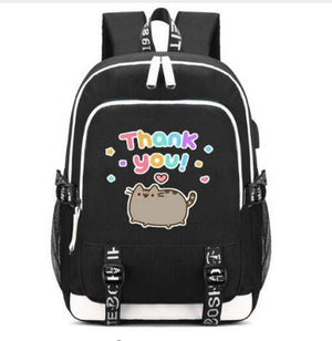Death Note Backpack with USB Charging Port and Lock &Headphone interface for College Student Work Mochilas backpack school
