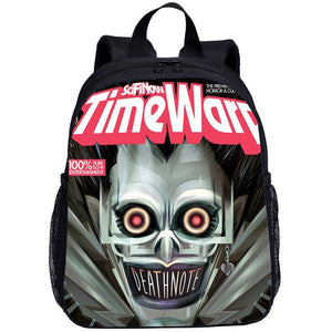 Fashion Anime Student Backpack Baby Boys Nursery School Bag Mini Kid Cartoon Death Note Print School Backpack Child Shoulder Bag