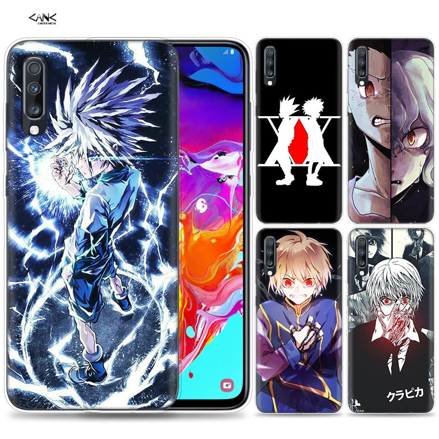 Bags Case for Samsung Galaxy Mobile Phone A50 A70 A30 A20 J4 J6 J8 A6 A8 M30 A7 Plus 2018 Note 8 9 Hunter x Hunter