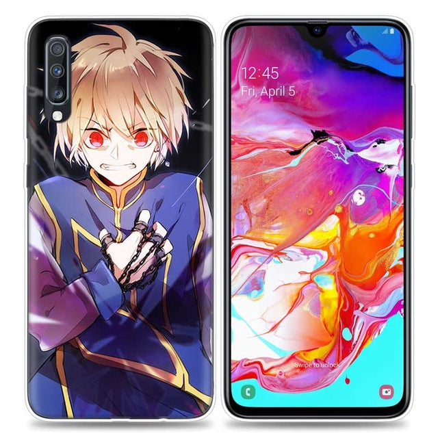 Bags Case for Samsung Galaxy Mobile Phone A50 A70 A30 A20 J4 J6 J8 A6 A8 M30 A7 Plus 2018 Note 8 9 Hunter x Hunter