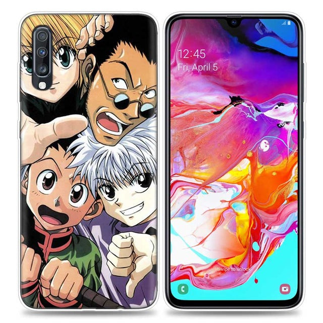 Bags Case for Samsung Galaxy Mobile Phone A50 A70 A30 A20 J4 J6 J8 A6 A8 M30 A7 Plus 2018 Note 8 9 Hunter x Hunter