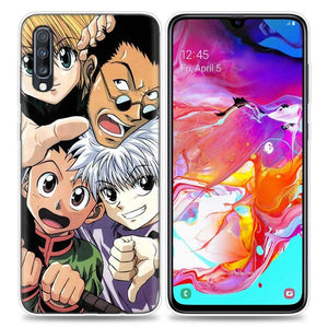 Bags Case for Samsung Galaxy Mobile Phone A50 A70 A30 A20 J4 J6 J8 A6 A8 M30 A7 Plus 2018 Note 8 9 Hunter x Hunter