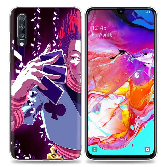 Bags Case for Samsung Galaxy Mobile Phone A50 A70 A30 A20 J4 J6 J8 A6 A8 M30 A7 Plus 2018 Note 8 9 Hunter x Hunter