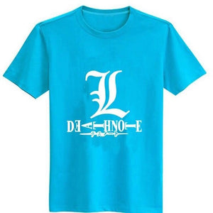 Cute Unicorn Death Note t shirt Men's t-shirts cotton tshirt homme summer casual t-shirt boys clothes anime tops tees