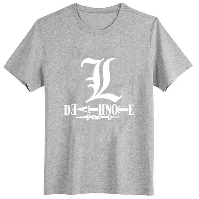 Cute Unicorn Death Note t shirt Men's t-shirts cotton tshirt homme summer casual t-shirt boys clothes anime tops tees