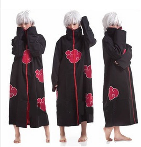 Cos Cosplay naruto Costume Akatsuki Cloak Orochimaru uchiha madara Sasuke itachi Pein Clothes Costume cloak cape wind Dust Coat