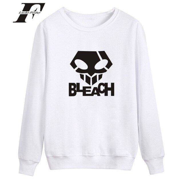 Classic Japan Cartoon Capless Sweatshirt Men Hoodie Autumn Casual Hoodies Boys Fashion Funny Cartoon Bleach High Quality Clothes