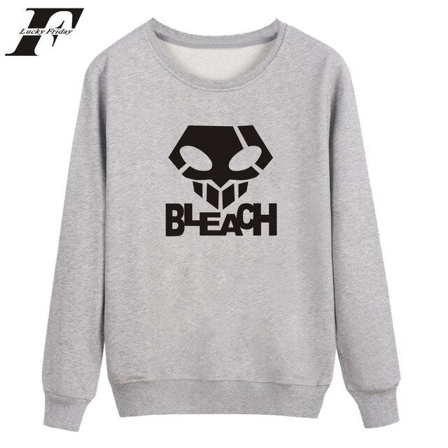 Classic Japan Cartoon Capless Sweatshirt Men Hoodie Autumn Casual Hoodies Boys Fashion Funny Cartoon Bleach High Quality Clothes
