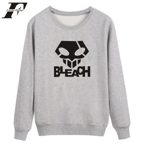 Classic Japan Cartoon Capless Sweatshirt Men Hoodie Autumn Casual Hoodies Boys Fashion Funny Cartoon Bleach High Quality Clothes