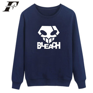 Classic Japan Cartoon Capless Sweatshirt Men Hoodie Autumn Casual Hoodies Boys Fashion Funny Cartoon Bleach High Quality Clothes