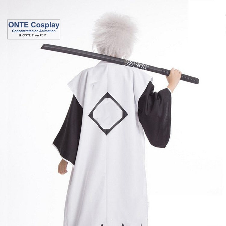 Hot Sale Japan Anime Bleach Cosplay Costumes (1st-13th) Division Captain Cloaks with Sleeveless Outfits Halloween Clothes