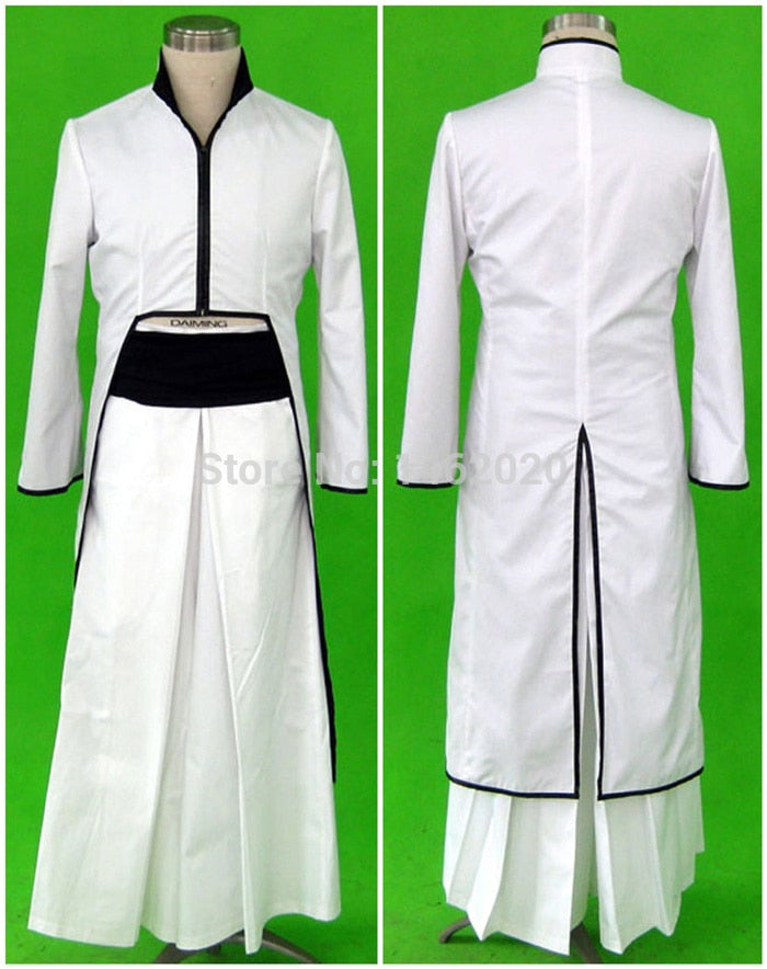 Anime Bleach Cosplay - Bleach Whit Ulquiorra Cifer Grimmjow Jaggerjack Cosplay Costume Unisex full set clothes