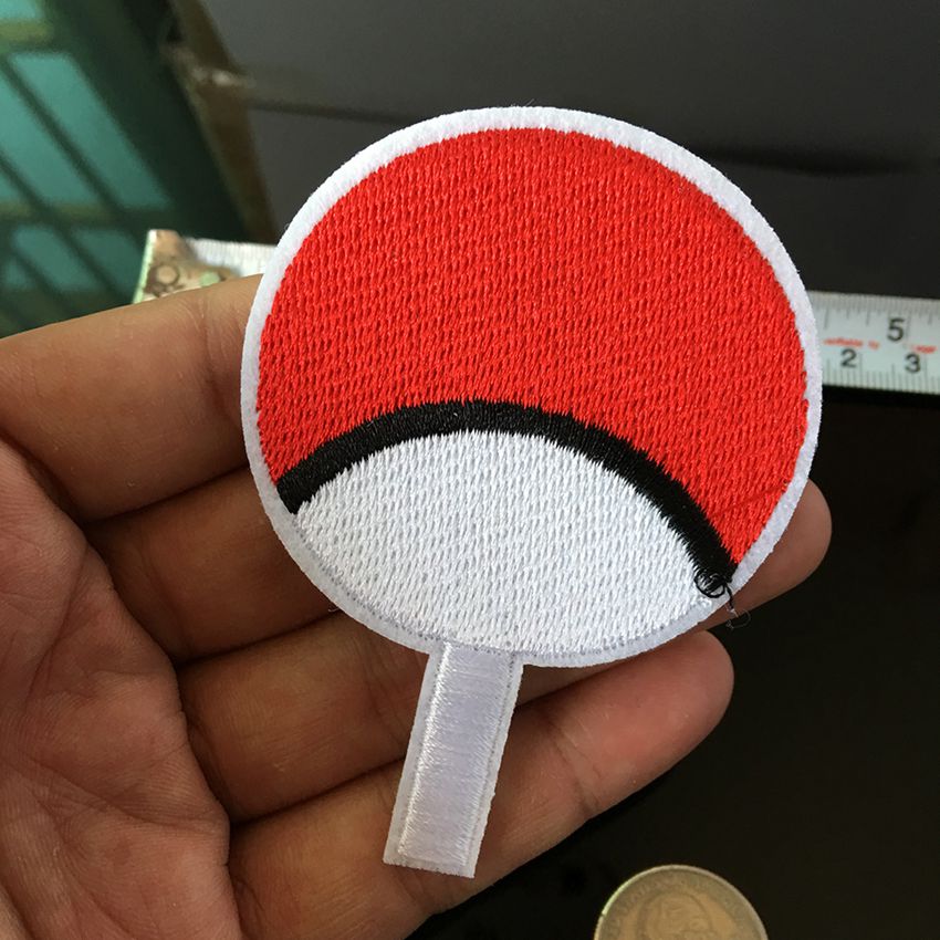 Uchiha Logo Naruto Ninja Clan Suit anime Comics Movie TV Series cosplay Cute Cheap Embroidered Patches For Clothes Dress Decor