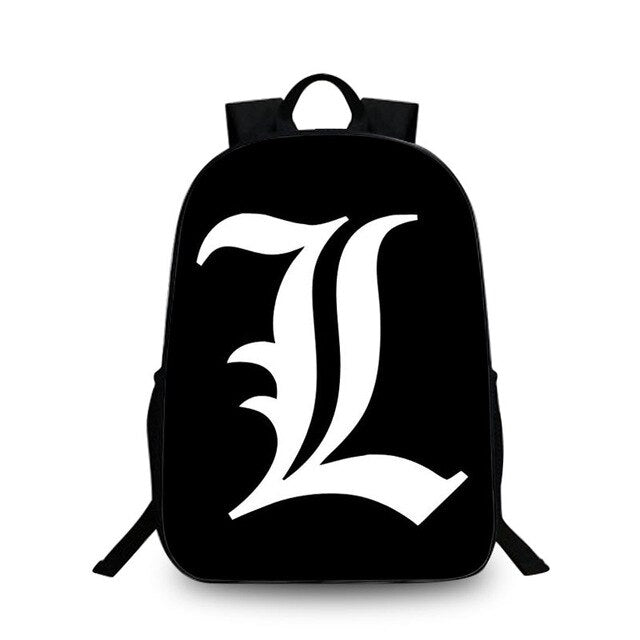 Women Fashion Backpack Death Note School Bag Children Laptop Backpacks For Teenagers Nylon Shoulder Bag Students Travel Bags