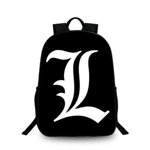 Women Fashion Backpack Death Note School Bag Children Laptop Backpacks For Teenagers Nylon Shoulder Bag Students Travel Bags