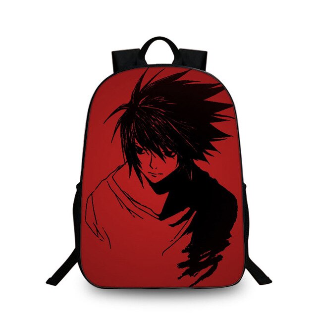 Women Fashion Backpack Death Note School Bag Children Laptop Backpacks For Teenagers Nylon Shoulder Bag Students Travel Bags