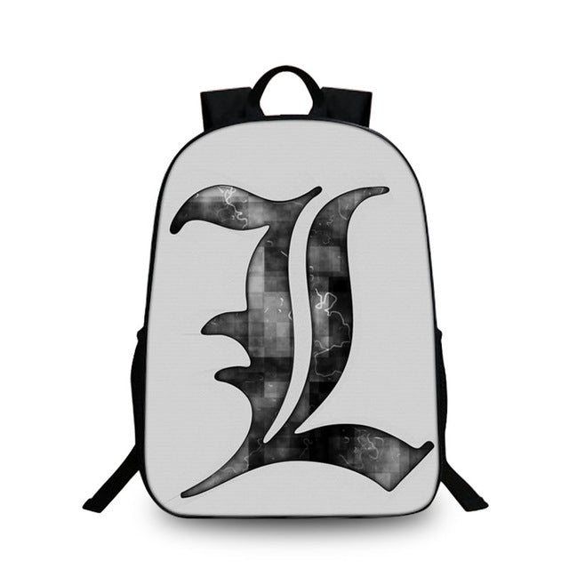 Women Fashion Backpack Death Note School Bag Children Laptop Backpacks For Teenagers Nylon Shoulder Bag Students Travel Bags