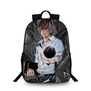 Women Fashion Backpack Death Note School Bag Children Laptop Backpacks For Teenagers Nylon Shoulder Bag Students Travel Bags