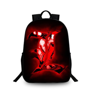 Women Fashion Backpack Death Note School Bag Children Laptop Backpacks For Teenagers Nylon Shoulder Bag Students Travel Bags