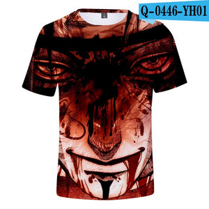 New 2018 Aikooki 3D Naruto t shirt Men/women Fashion Streetwear Hip Hop Harajuku 3D Print Naruto Men's t shirt Clothes Top