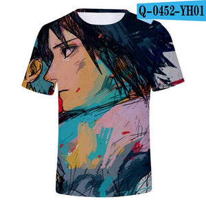 New 2018 Aikooki 3D Naruto t shirt Men/women Fashion Streetwear Hip Hop Harajuku 3D Print Naruto Men's t shirt Clothes Top