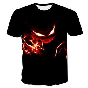 New Arrival Dragon Ball DBZ Burma Super Saiyan 3D T-shirt Summer Fashion Short-sleeved T-shirt Jacket Men and women Anime Dragon