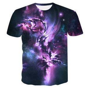 New Arrival Dragon Ball DBZ Burma Super Saiyan 3D T-shirt Summer Fashion Short-sleeved T-shirt Jacket Men and women Anime Dragon