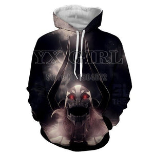 2018 New Clothes Women/Men Japan Anime Bleach 3d Printed Hoodies Unisex Spring Autumn Hooded Sweatshirt Funny Hip Hop Pullover