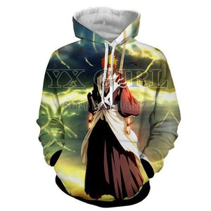 2018 New Clothes Women/Men Japan Anime Bleach 3d Printed Hoodies Unisex Spring Autumn Hooded Sweatshirt Funny Hip Hop Pullover